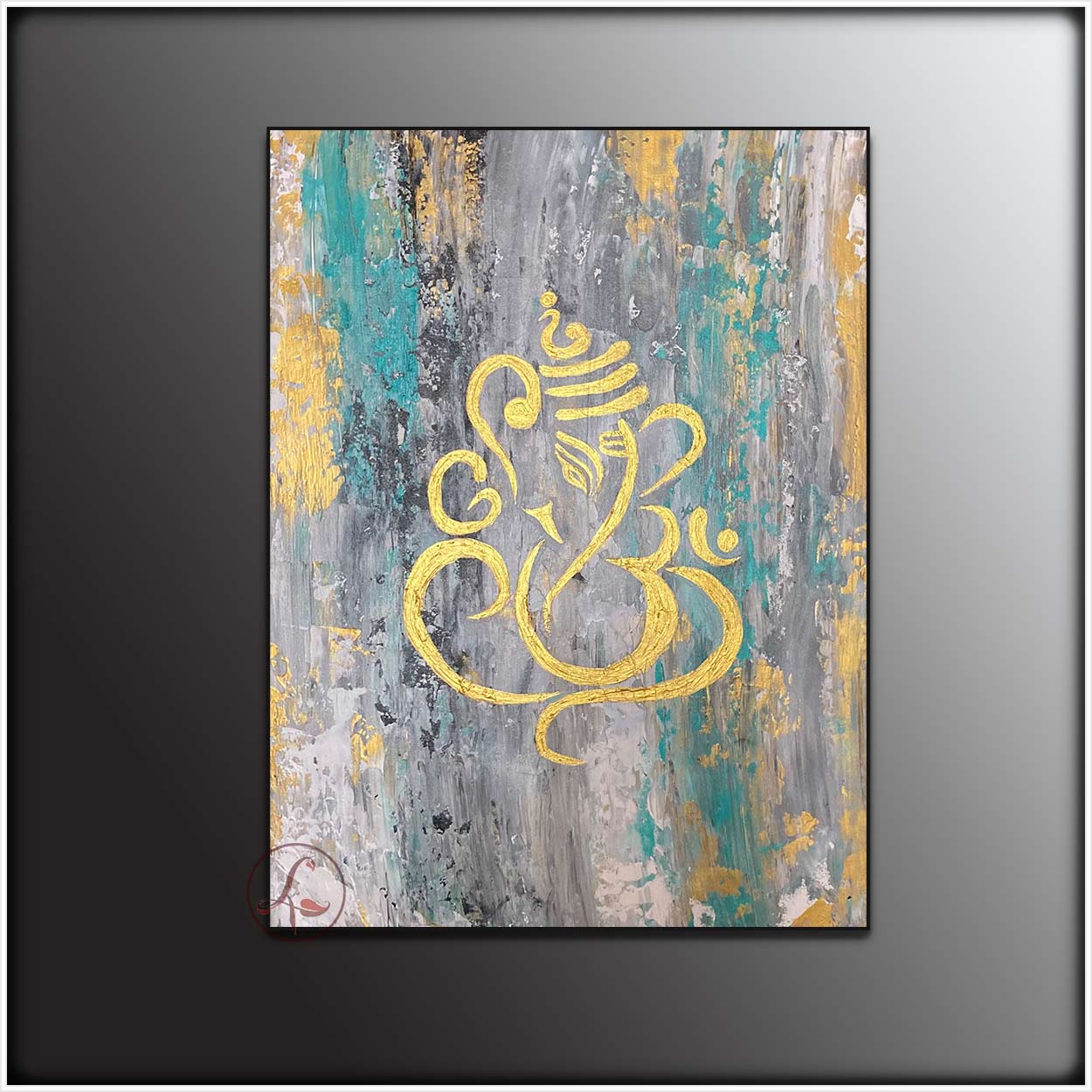Ganesha Painting : Mahabala (Enormously Strong Lord)