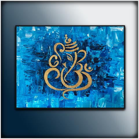 Ganesha Painting Vinayakam