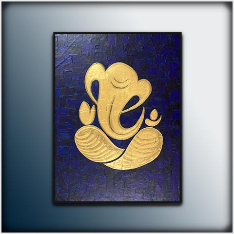 Ganesha Painting : Nandana