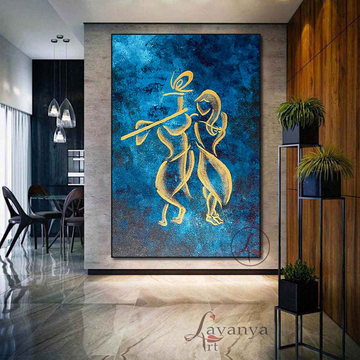 krishna Abstract Art : krishna Abstract Art - krishna