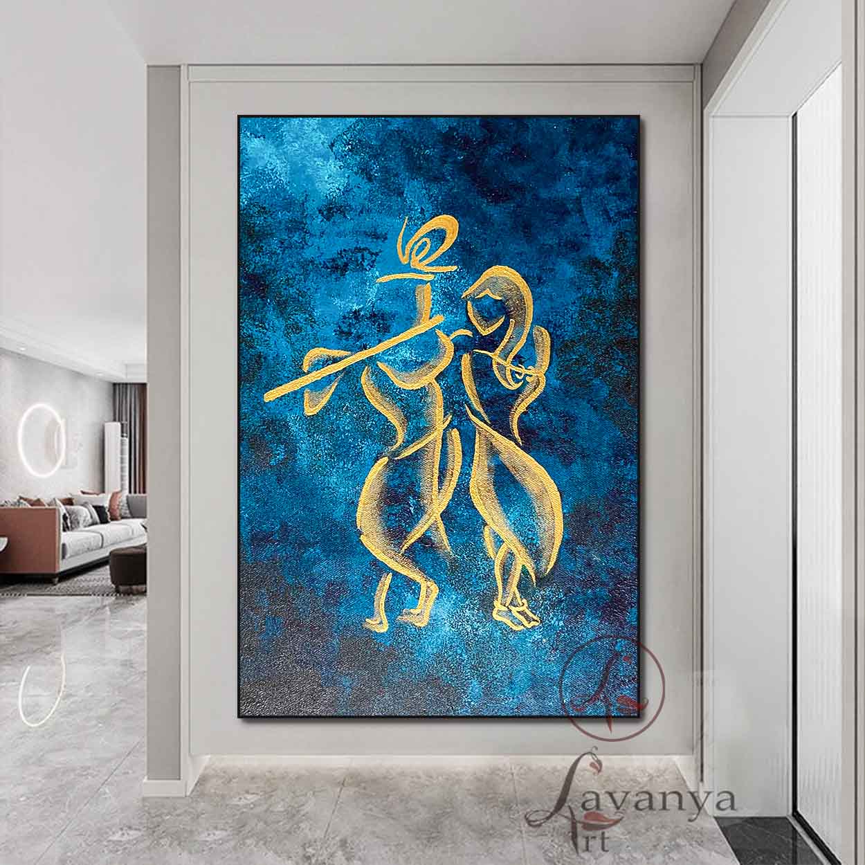 krishna Abstract Art : krishna Abstract Art - krishna