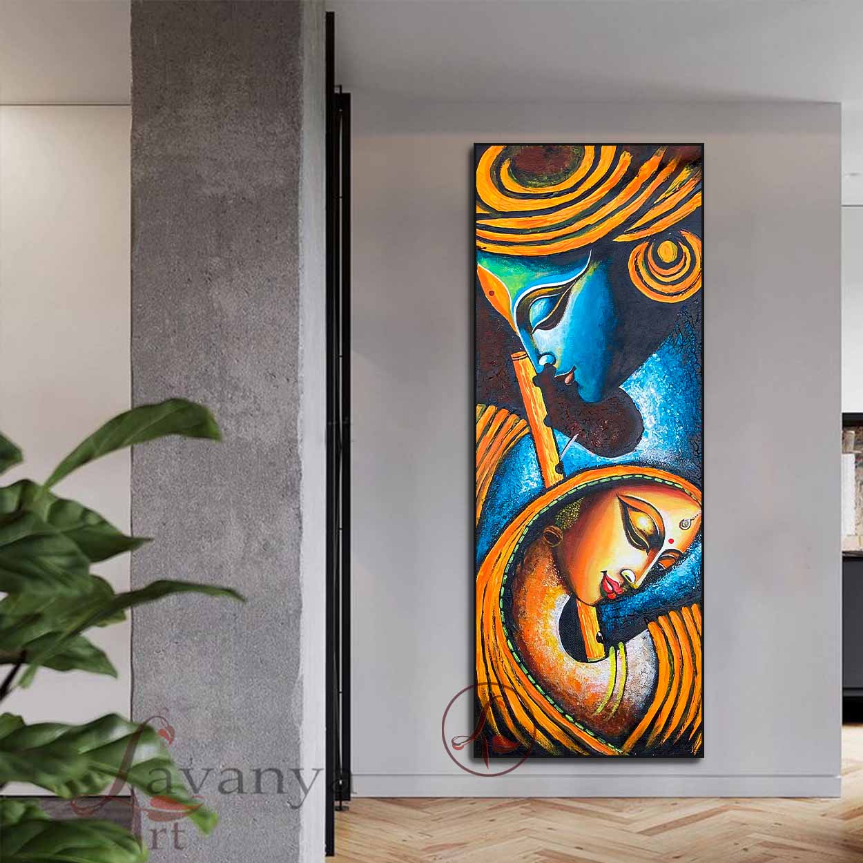 krishna Abstract Art : Ananta - krishna