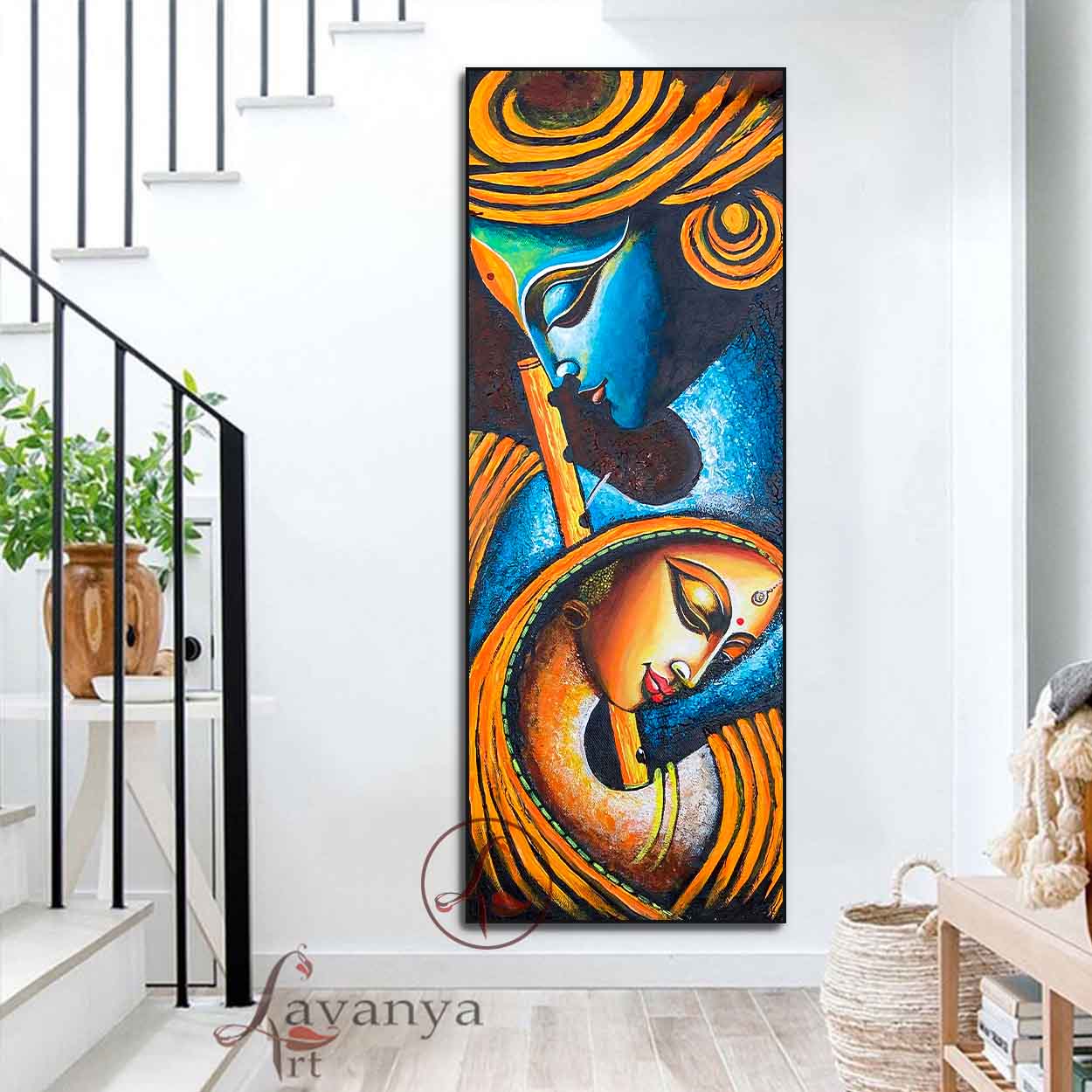 krishna Abstract Art : Ananta - krishna
