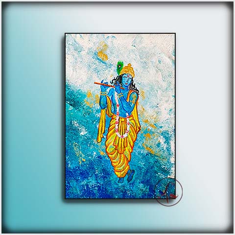 krishna Abstract Art : Govinda