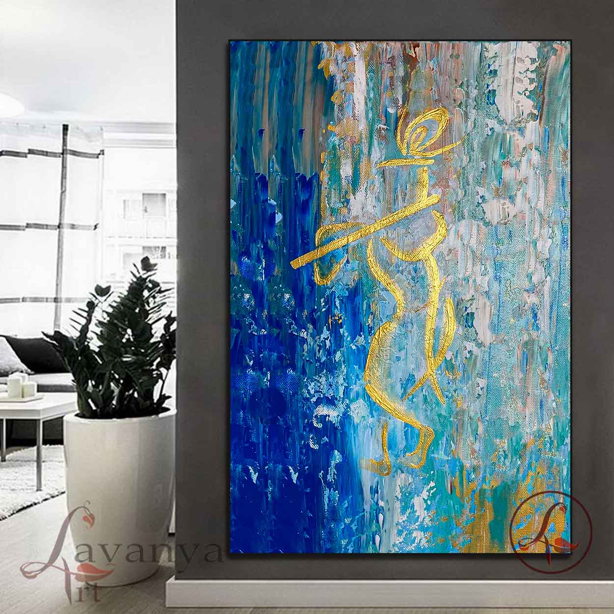 krishna Abstract Art : Avyukta - krishna